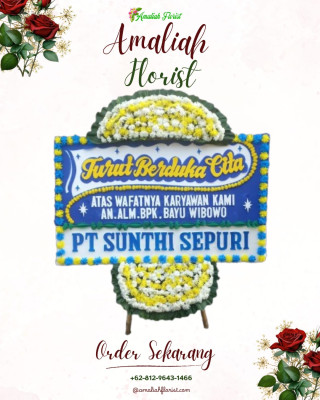 Papan Bunga Duka di Gunung Purei